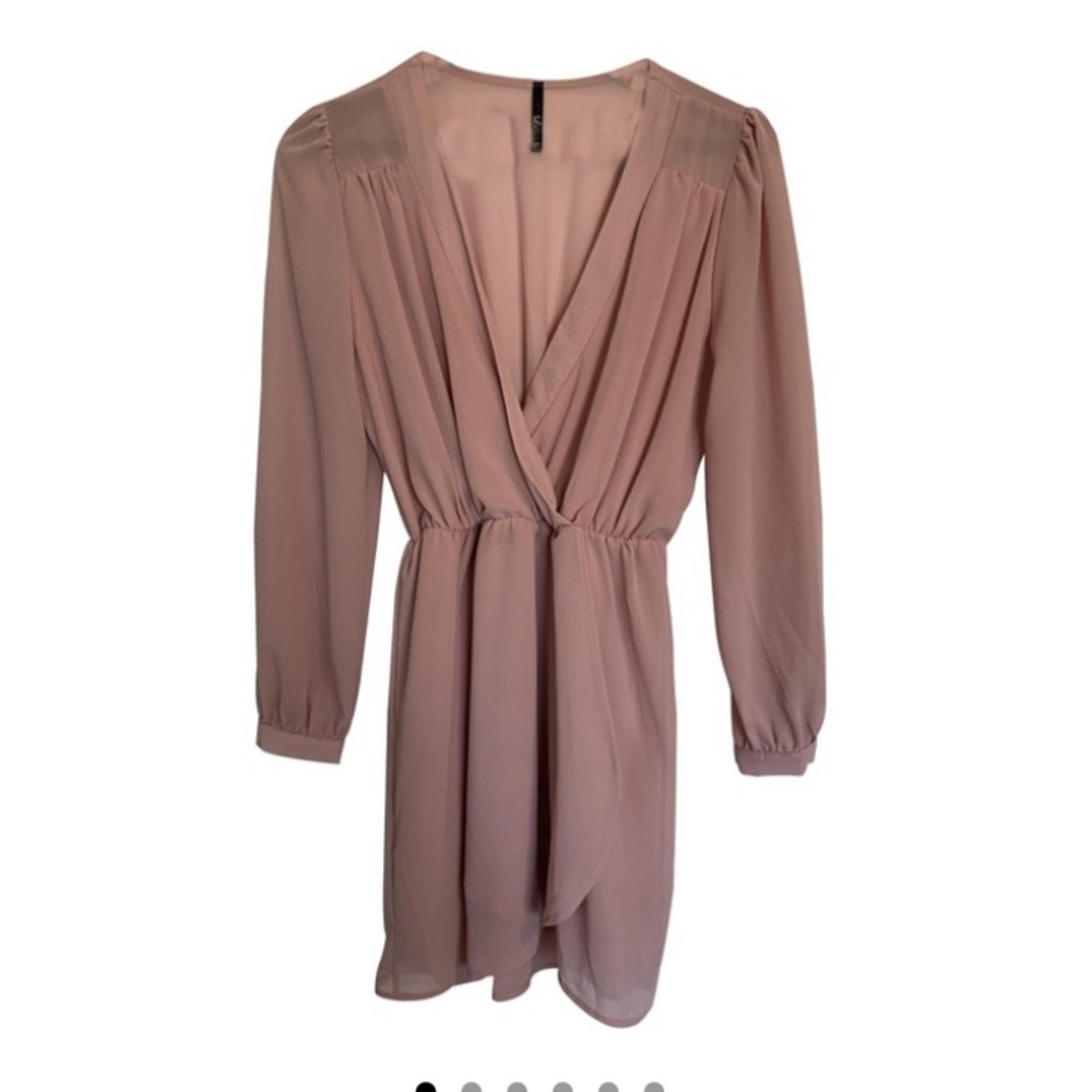 Lulu’s Faux Wrap Dress